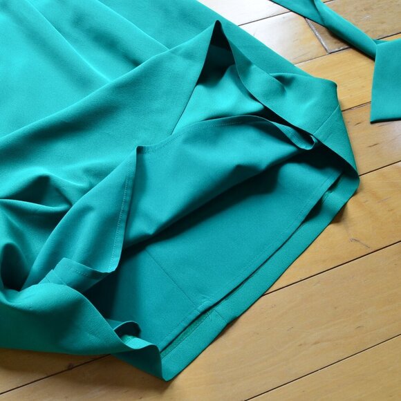 ELIZA J Drape Sleeve Sash Belt Dress Size 6 - Picture 6 of 12